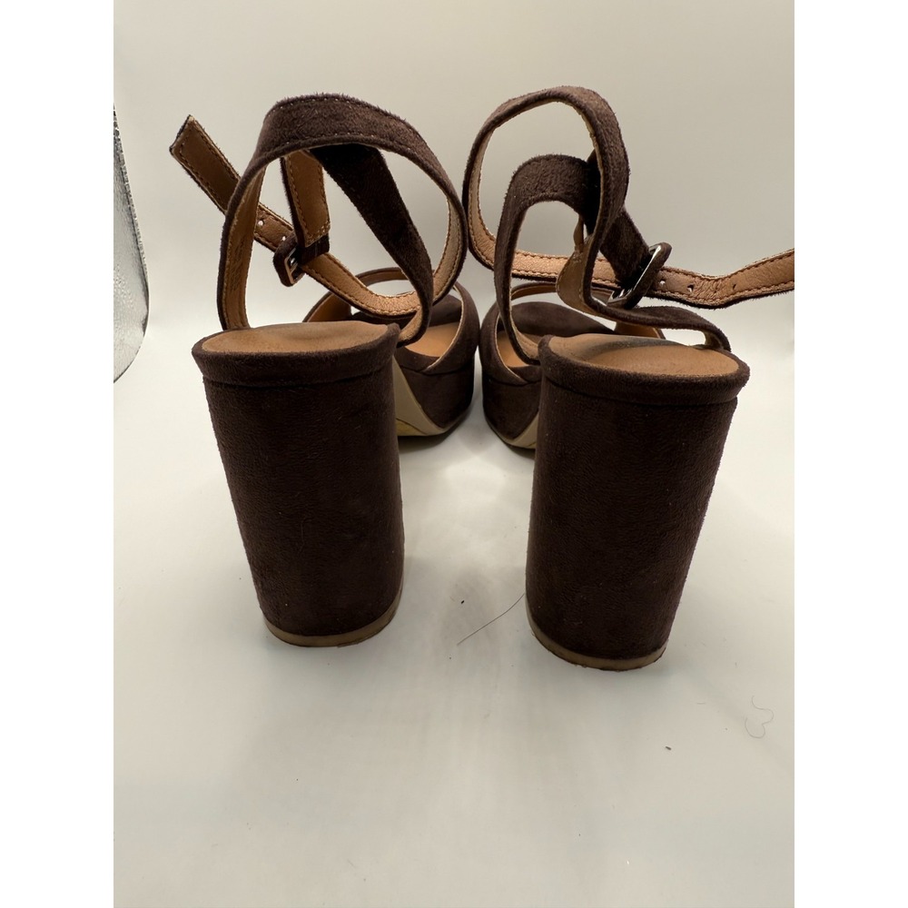 Chinese Laundry Women's Theresa Heeled Sandal, Brown, SZ 8 SKU S427 - Picture 4 of 5